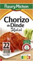 Mängden socker i Chorizo de Dinde - Halal