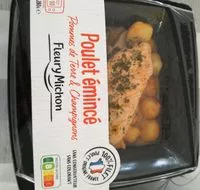 Mängden socker i Poulet émincé pommes de terre et champignons