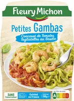 Mängden socker i Petites Gambas & tagliatelles au basilic