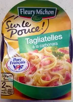 Mängden socker i Sur le Pouce ! : Tagliatelles à la carbonara 