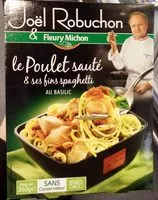 Mängden socker i Poulet sauté & ses fins spaghetti au Basilic