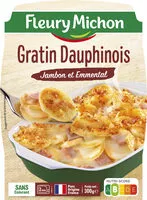 Mängden socker i Gratin dauphinois au jambon & à la crème fraîche