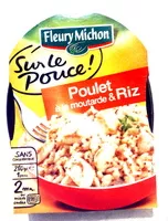 Mängden socker i Sur le Pouce ! : Poulet à la moutarde & Riz