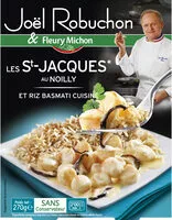 Mängden socker i Les St-Jacques* au Noilly & Riz Basmati Cuisiné