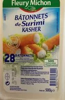 Mängden socker i Surimi