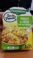 Mängden socker i Sur le Pouce ! : Poulet & Pâtes sauce aux fromages
