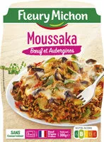 Mängden socker i Moussaka Boeuf et Aubergines