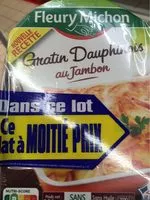 Mängden socker i Fleury Michon Gratin Dauphinois x2-50% Sur Le 2ème