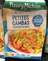 Mängden socker i Petite gambas et tagiatelles au basilic