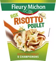 Mängden socker i BOX RISOTTO POULET (risotto au poulet & champignons)