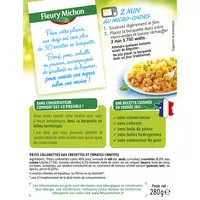 Mängden socker i Crevettes et pâtes colletti crème aux tomates confites