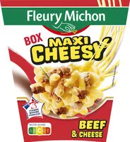 Mängden socker i Box Maxi Cheesy (beef & cheese)