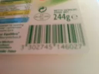 Mängden socker i Fleury Michon -Coeur Frais Fromage basilc