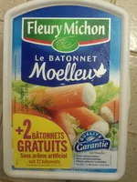 Mängden socker i Le Bâtonnet Moelleux (+ 2 Bâtonnets Gratuits soit 32 bâtonnets)