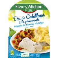 Mängden socker i Dos de cabillaud à la provençale écrasée de pommes de terre