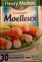 Mängden socker i Bâtonnet de surimi saveur crabe