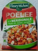 Mängden socker i Poêlé à la méridionale Poulet rôti, tomates, courgettes