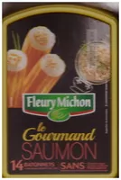 Mängden socker i le Gourmand Saumon (14 Bâtonnets)