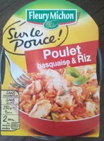 Mängden socker i Poulet basquaise & riz