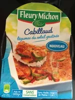 Mängden socker i Cabillaud légumes du soleil gratinés