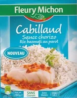 Mängden socker i Cabillaud Sauce chorizo Riz basmati au pavot