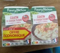 Mängden socker i Gratin de choux fleurs au jambon et à l’emmental