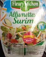 Mängden socker i Allumettes Surimi