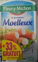 Mängden socker i Le Batonnet Moelleux (+33 % gratuit)