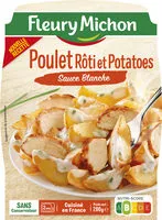 Mängden socker i Le Poulet Rôti Potatoes et sa sauce blanche