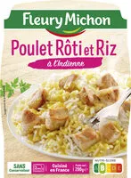 Mängden socker i Poulet Rôti et Riz à l'Indienne