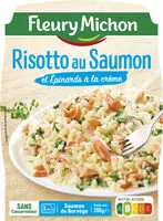 Salmon risottos