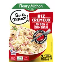 Mängden socker i Riz crémeux jambon emmental