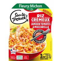 Mängden socker i Riz crémeux jambon tomates mozzarella