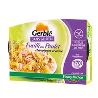 Mängden socker i Fusilli au poulet, champignons et crème