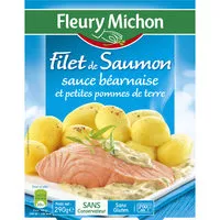 Mängden socker i Filet de Saumon sauce béarnaise et petites pommes de terre