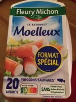 Mängden socker i Le batonnet moelleux