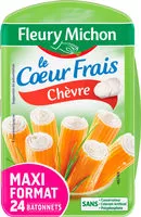 Mängden socker i Le Coeur Frais chèvre - 24 bâtonnets