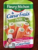 Mängden socker i Le Coeur Frais Pesto - 14 bâtonnets