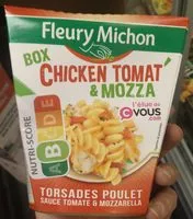 Mängden socker i Box Chicken Tomat' & Mozza