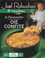 Mängden socker i Le Parmentier Oie confite