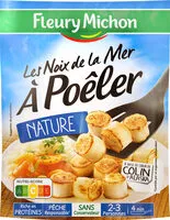 Mängden socker i Les Noix de la Mer à poêler - Nature