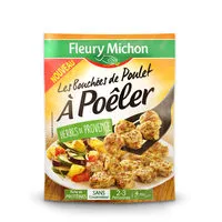 Mängden socker i Les Bouchées de Poulet à Poêler - Herbes de Provence