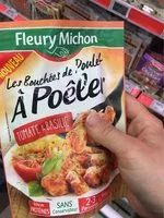 Mängden socker i Les Bouchées de Poulet à Poêler - Tomate et Basilic