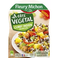 Mängden socker i Curry indien légumes et riz