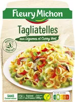 Mängden socker i Tagliatelles aux Légumes et Curry Vert