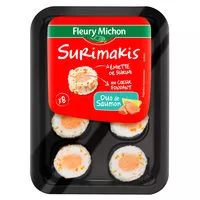 Mängden socker i 8 surimaki duo de saumon