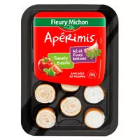 Mängden socker i 14 apérimis ail et fines herbes et tomate basilic