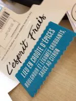 Mängden socker i Lieu en croute d'épices