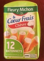 Mängden socker i Le coeur frais - chèvre