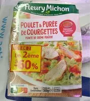 Mängden socker i Poulet et puree de courgettes